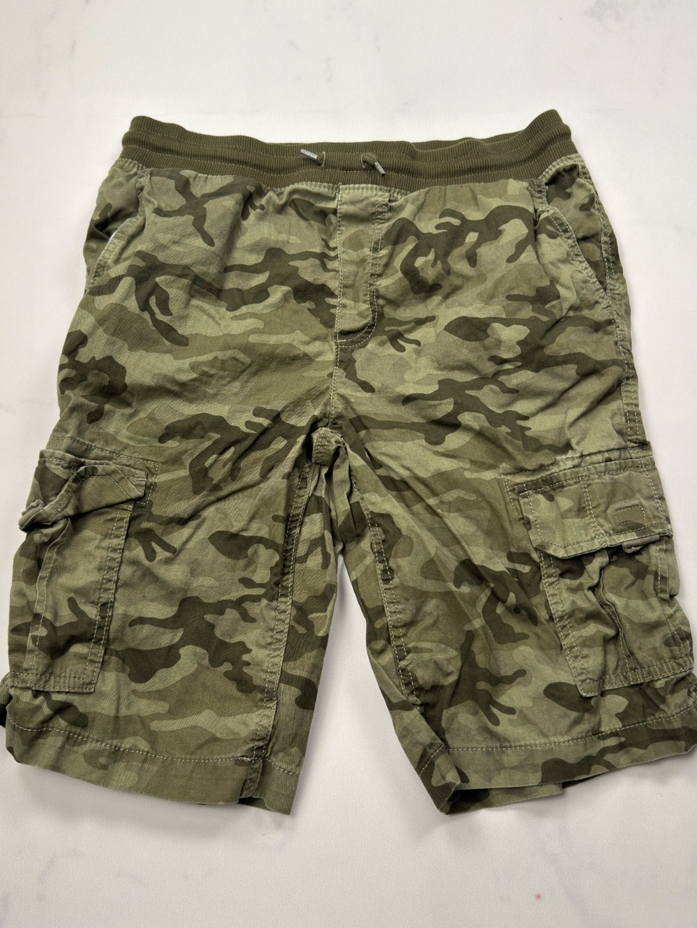 Sonoma Cargo Shorts Camouflage Pockets - Boys XL 18/20